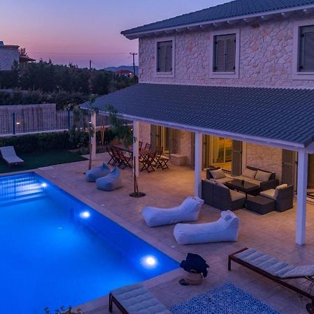Zante Soleil - High-End Stone Villa With Swimming Pool Lagopodhon 외부 사진