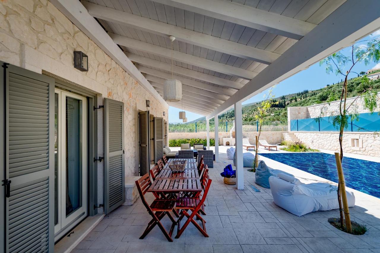 Zante Soleil - High-End Stone Villa With Swimming Pool Lagopodhon 외부 사진