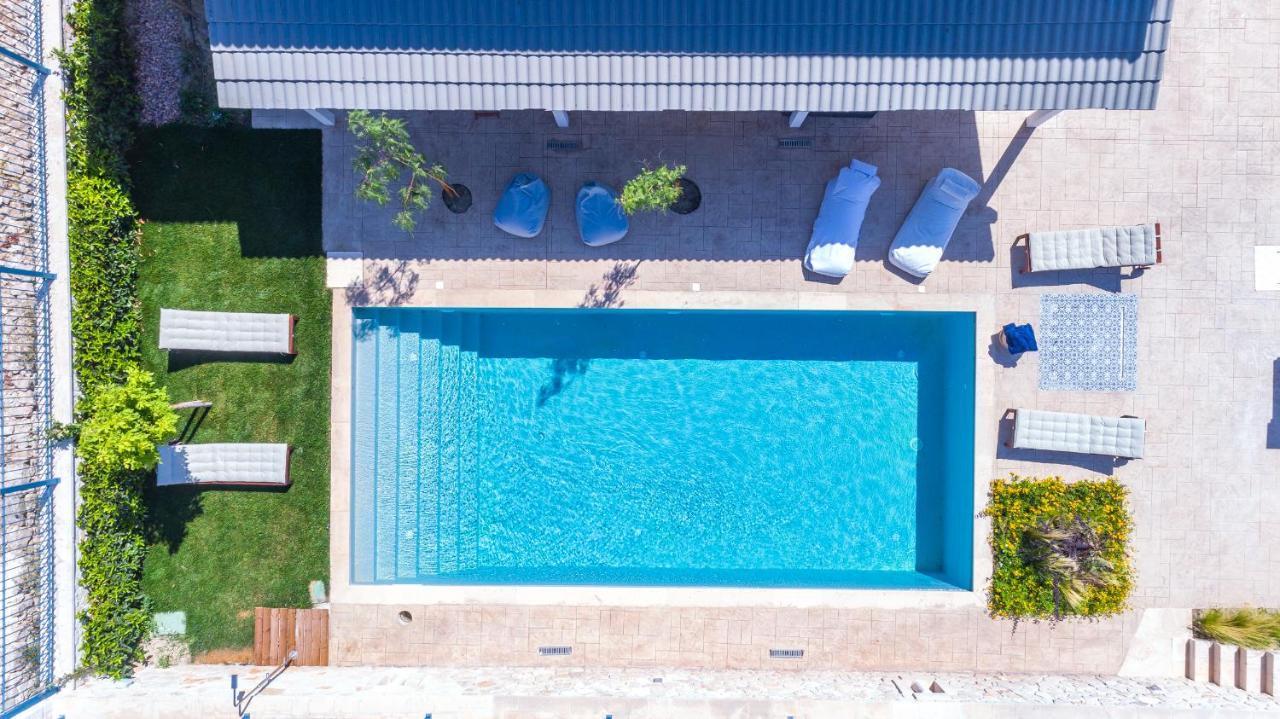 Zante Soleil - High-End Stone Villa With Swimming Pool Lagopodhon 외부 사진