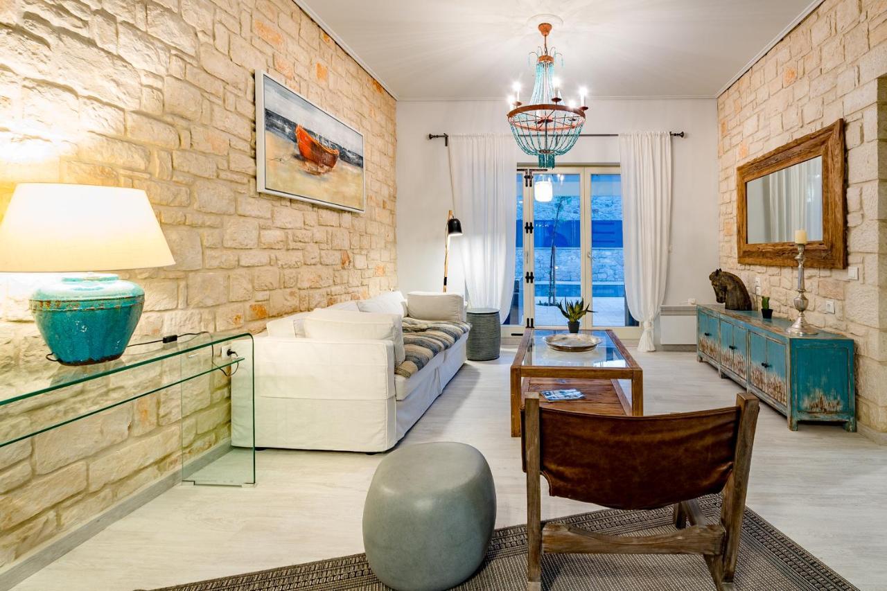 Zante Soleil - High-End Stone Villa With Swimming Pool Lagopodhon 외부 사진