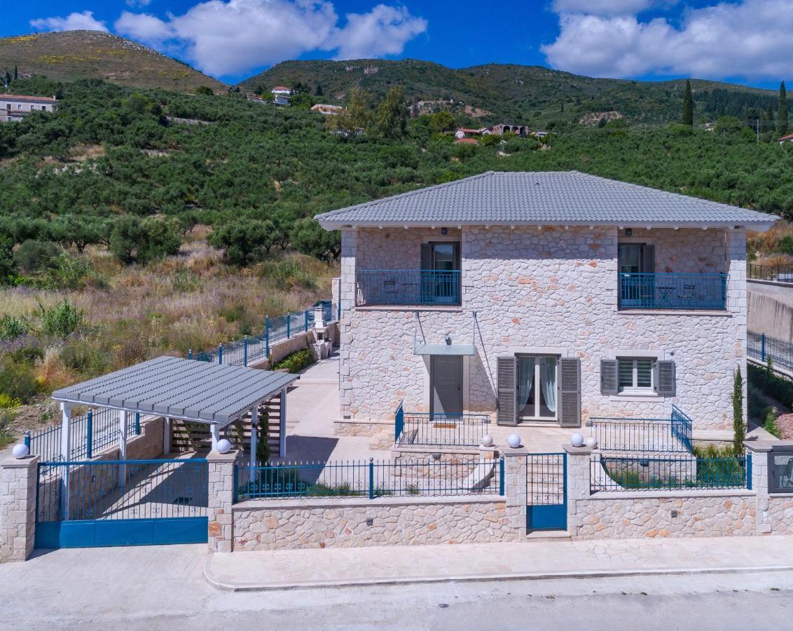Zante Soleil - High-End Stone Villa With Swimming Pool Lagopodhon 외부 사진